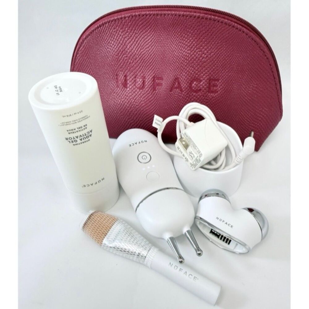 Nuface Trinity+ Boost w/ Effective Lip & Eye Attachment & Activator Gel - Picture 2 of 7